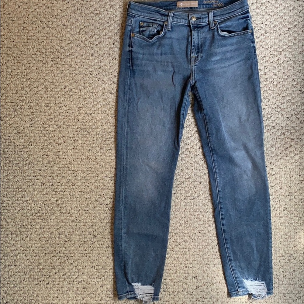7 For All Mankind Luxe Vintage Ankle Jeans